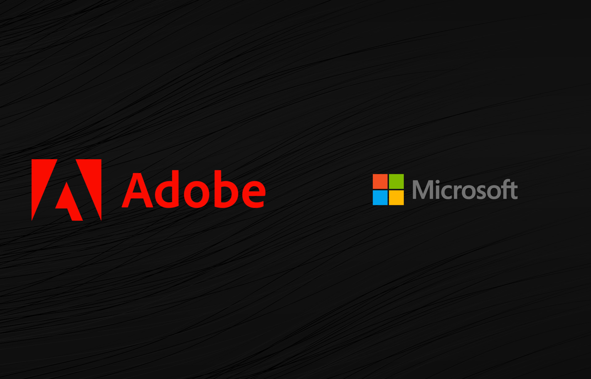 Microsoft and Adobe