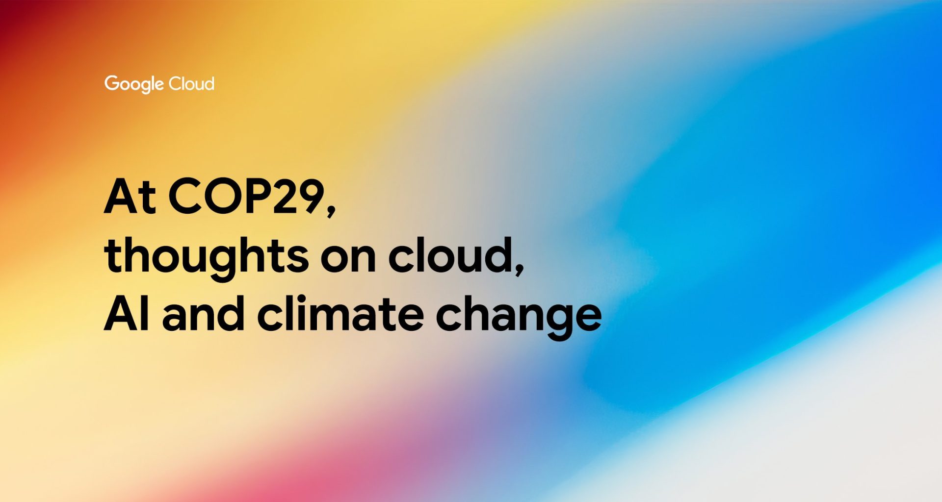 COP29 AI and Climate Change