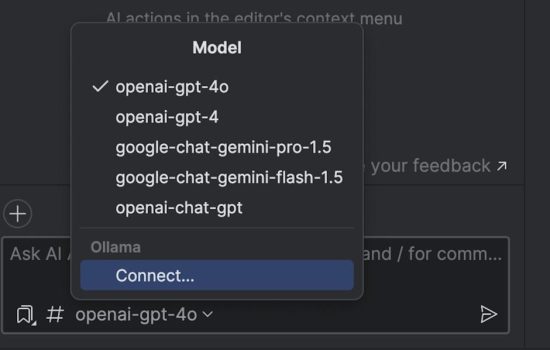 JetBrains AI Assistant Integrates Google Gemini and Local LLMs