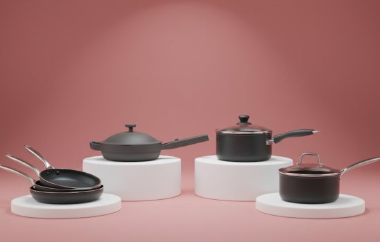 Cooking pots and pans