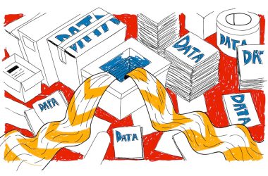 Illustration of data storage