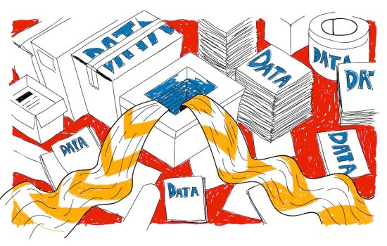 Illustration of data storage